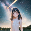 星河にふれる少女 7枚目