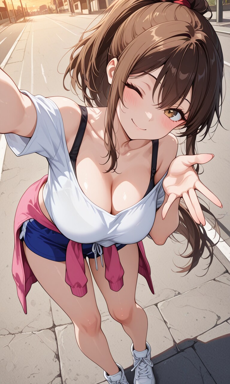 ギャル風ピース