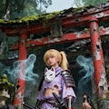 廃神社と女侍 5枚目