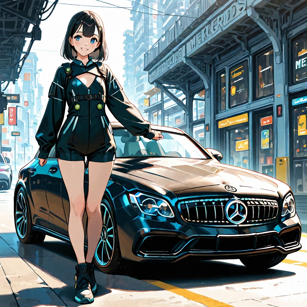 車好きな黒い彼女