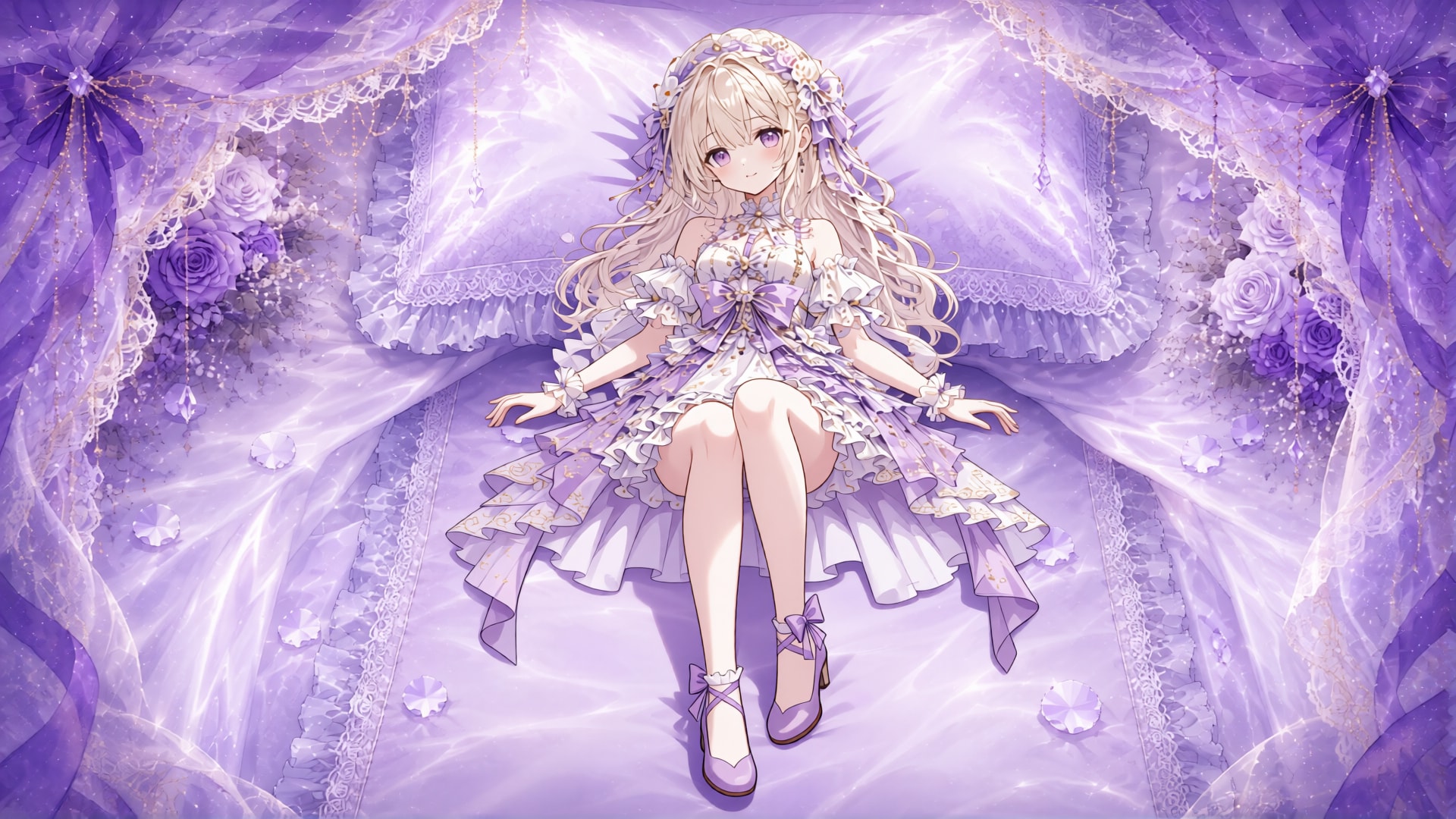 金髪少女とドレス　その11-1