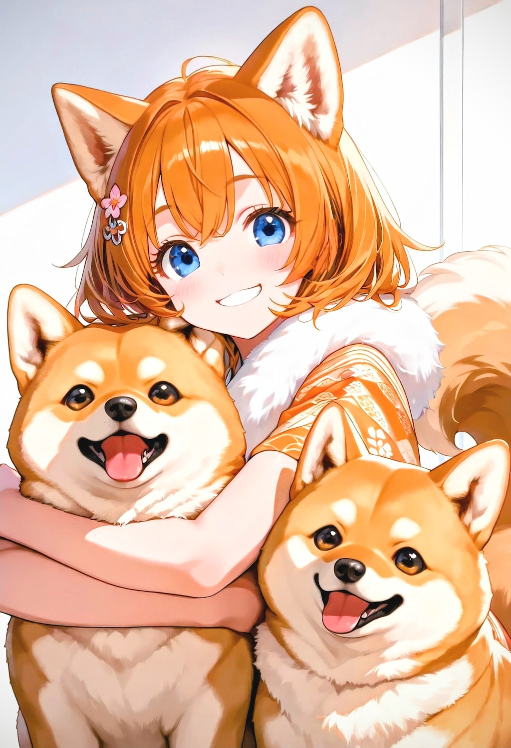 🦮🦮Shiba Inu ja koeratüdruk🐶🐶