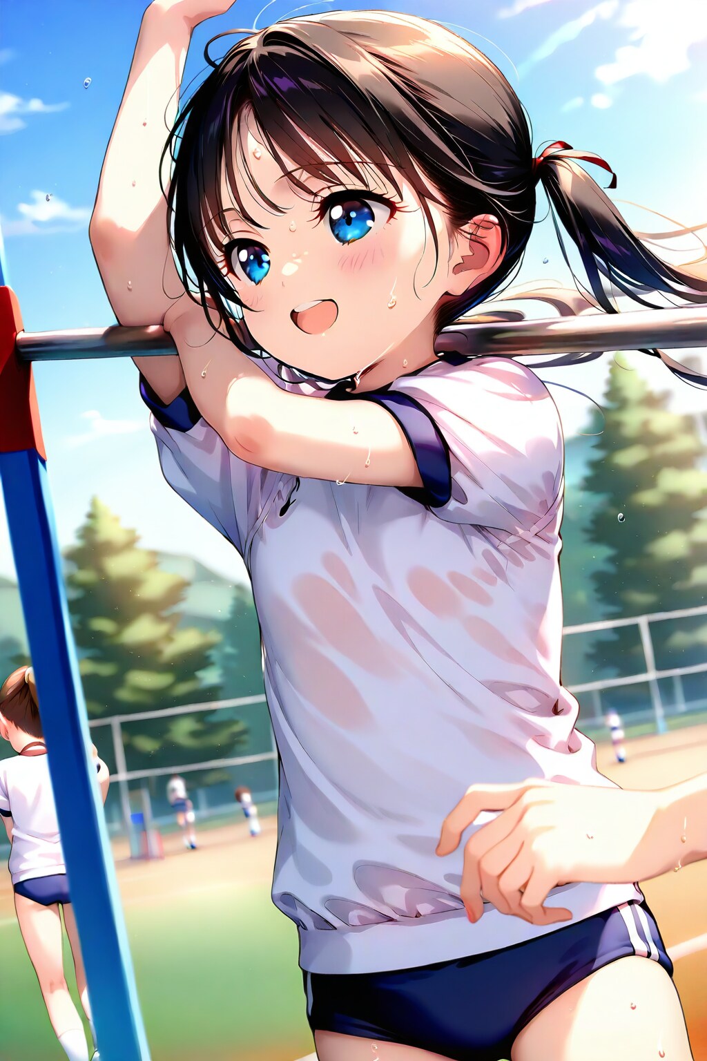 お～い、こっち、こっち。