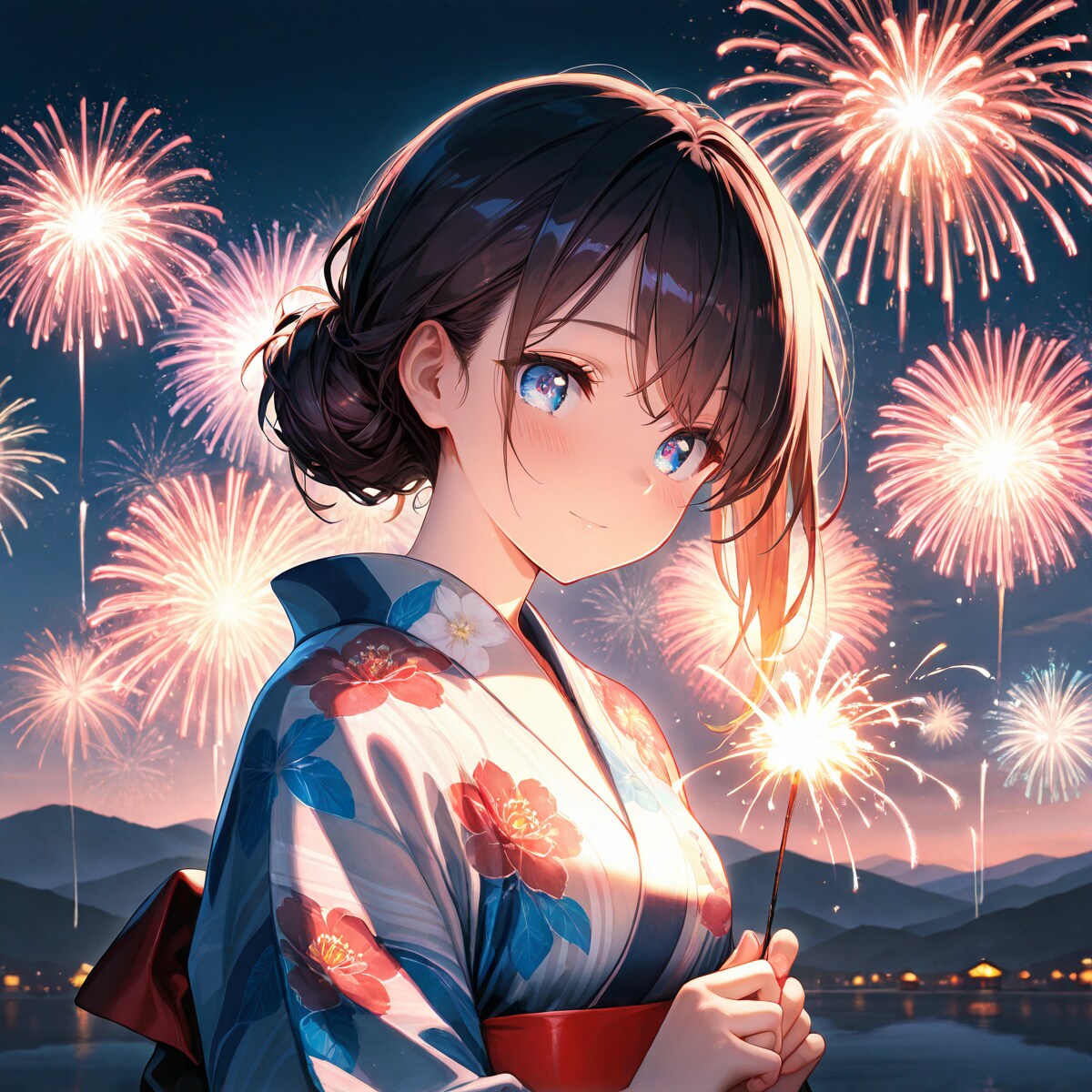 花火 2 | の人気AIイラスト・グラビア