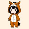 着ぐるみ着せ替え（ウマ） 2枚目