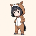 着ぐるみ着せ替え（ウマ） 4枚目