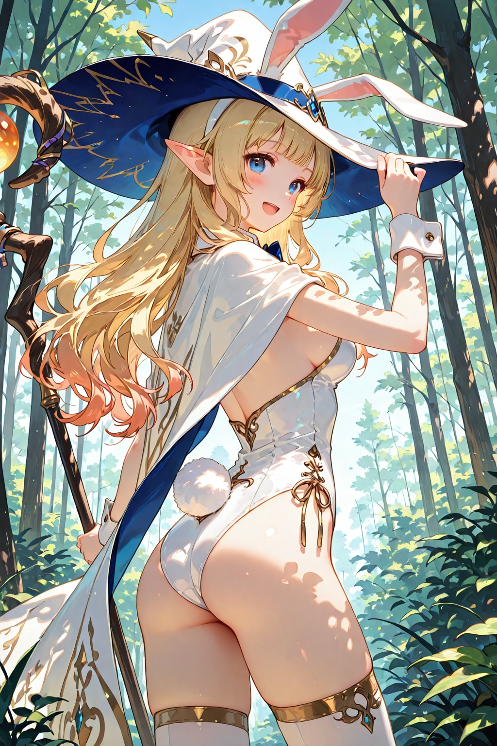 白うさまほうつかいさん | の人気AIイラスト・グラビア