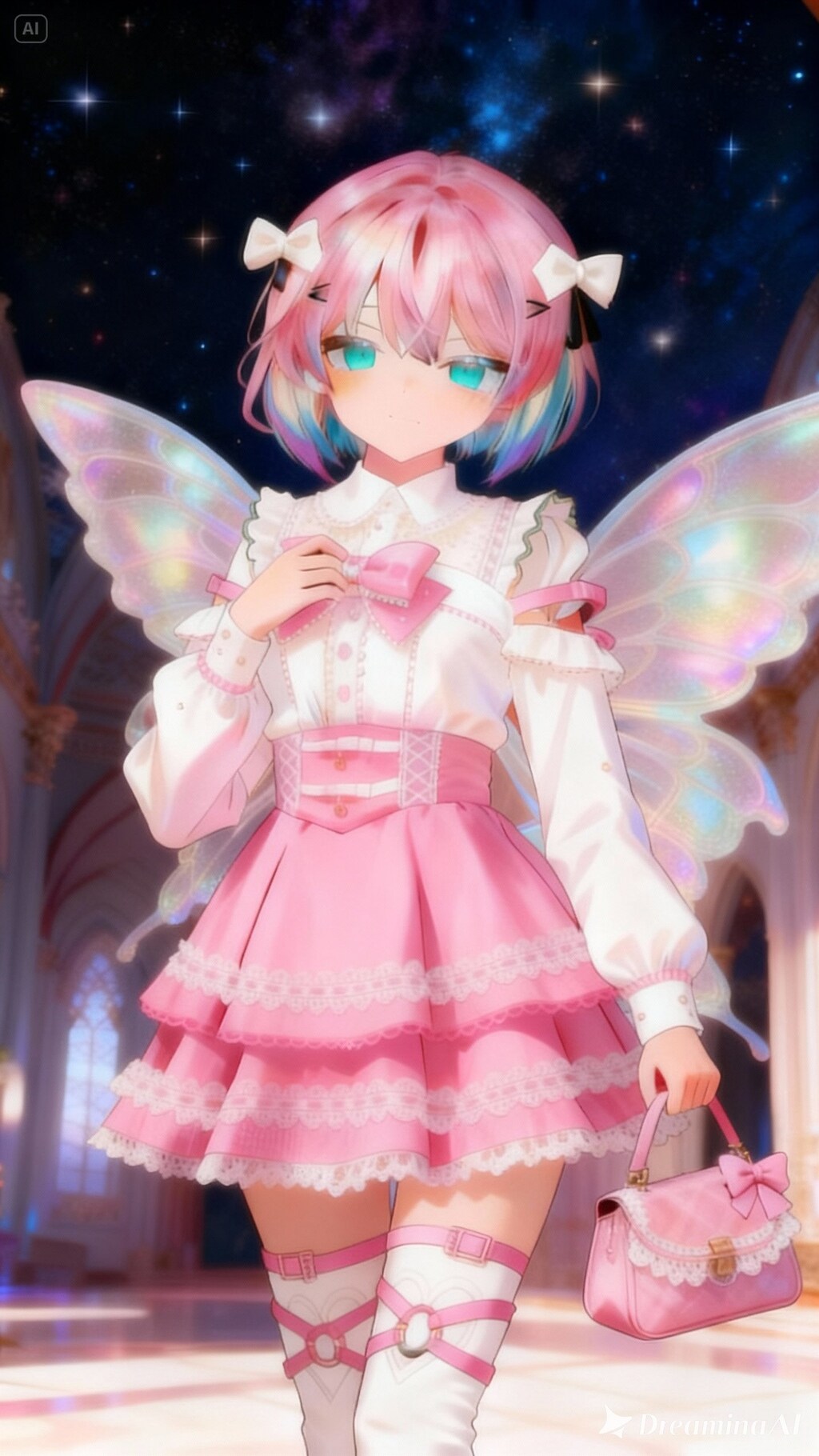 夜の妖精　ー夜に舞う美しき蝶ー