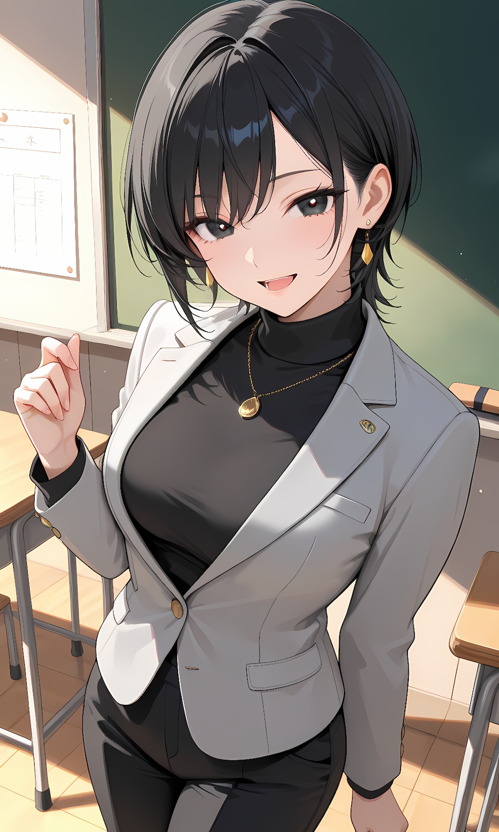 女教師のBUBBLEさん