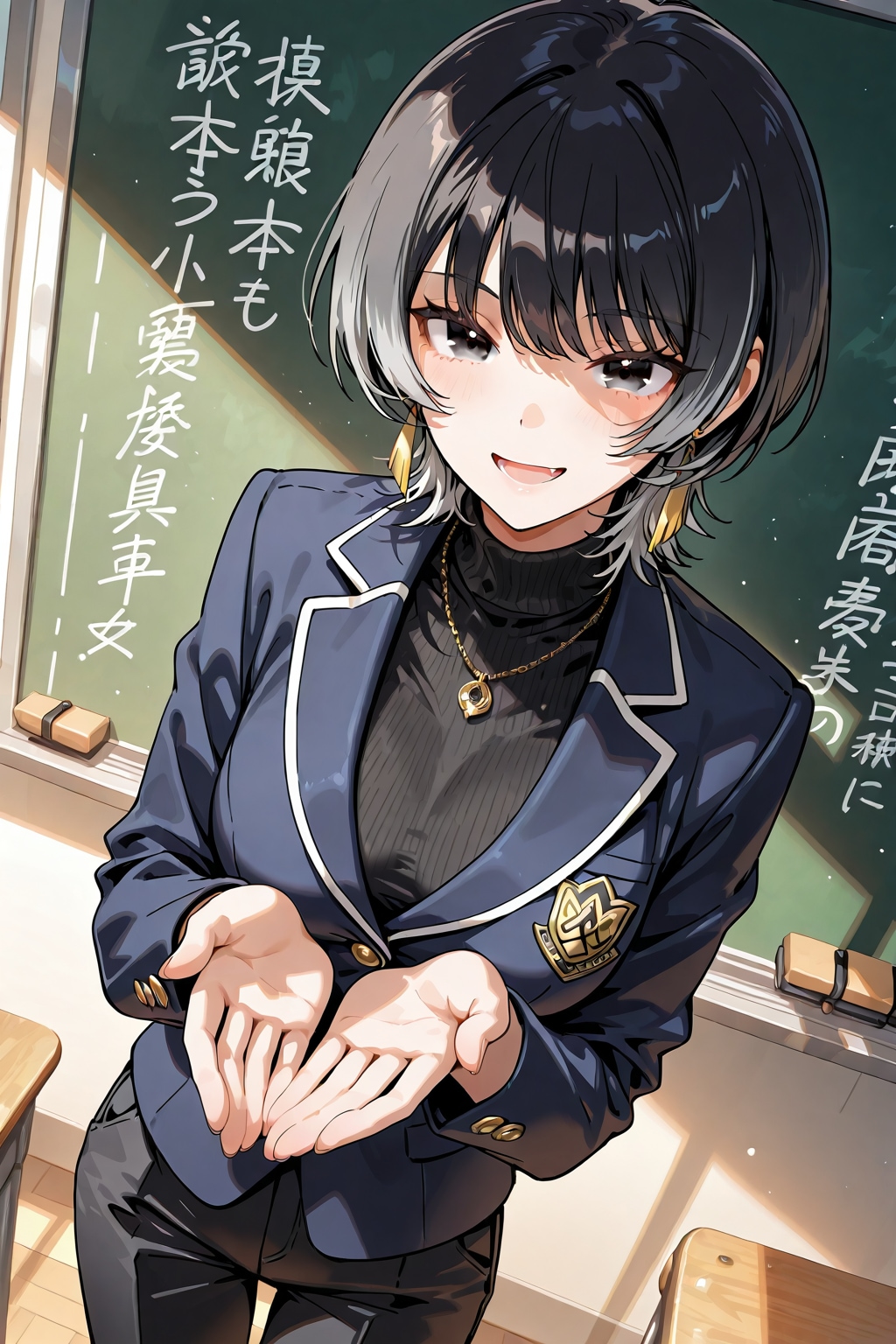 女教師のBUBBLEさん