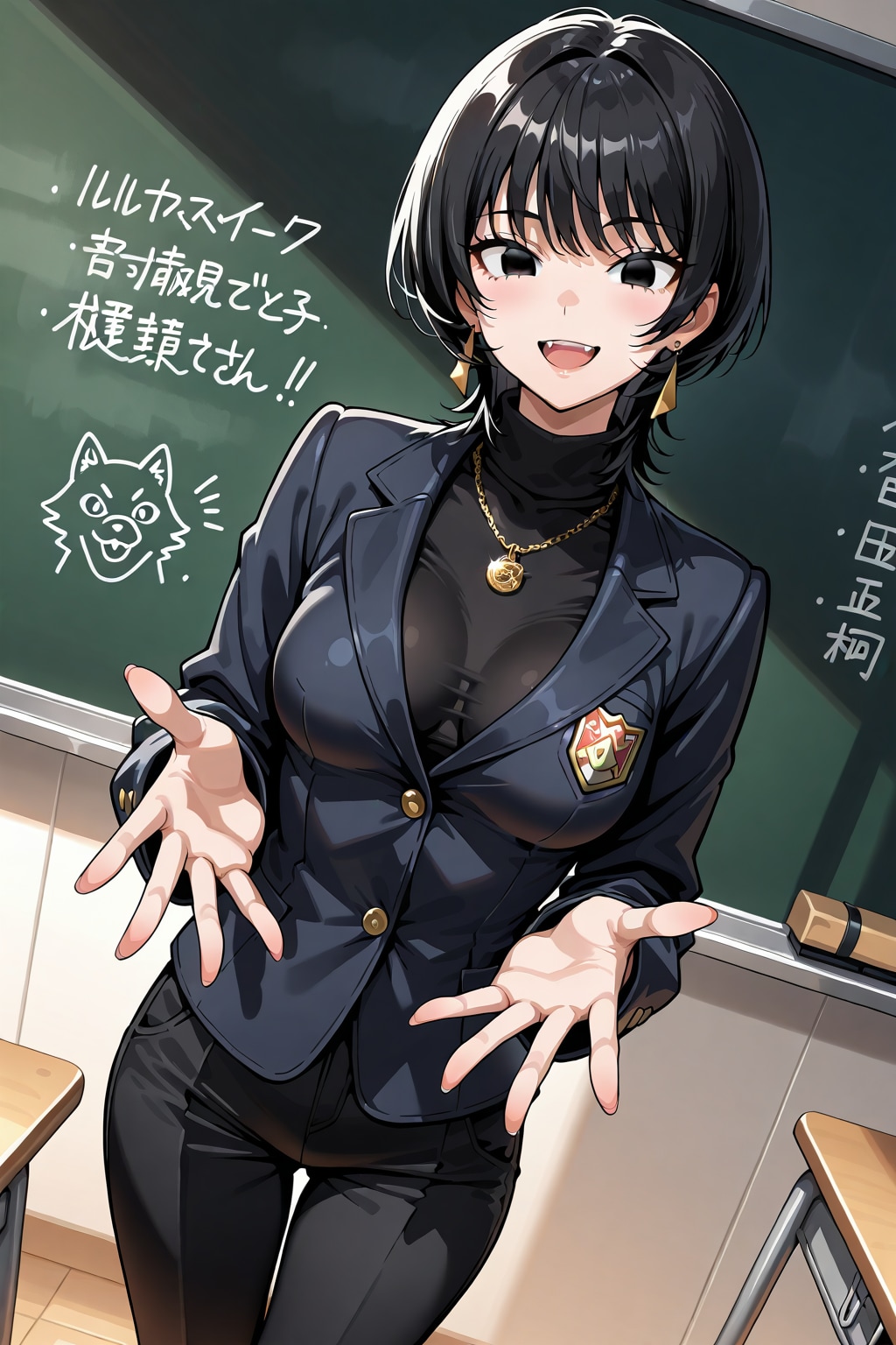 女教師のBUBBLEさん