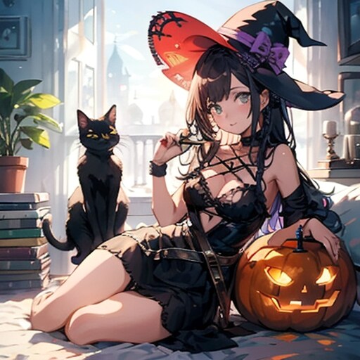 ハロウィンナイト７ | の人気AIイラスト・グラビア