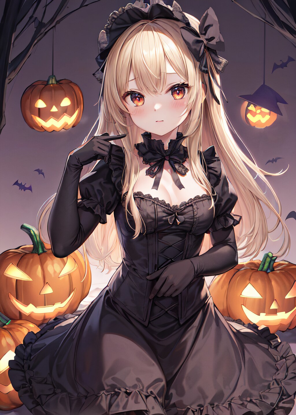 ハロウィンパーティー（ゴスロリ）