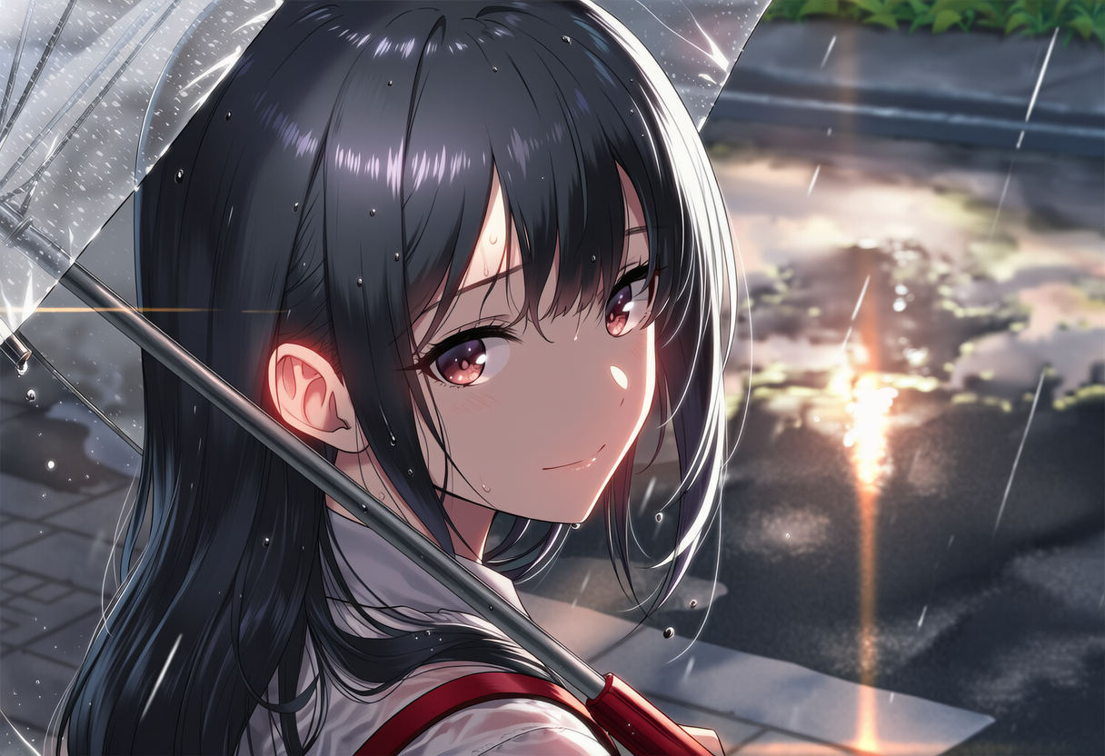 やみそうだね