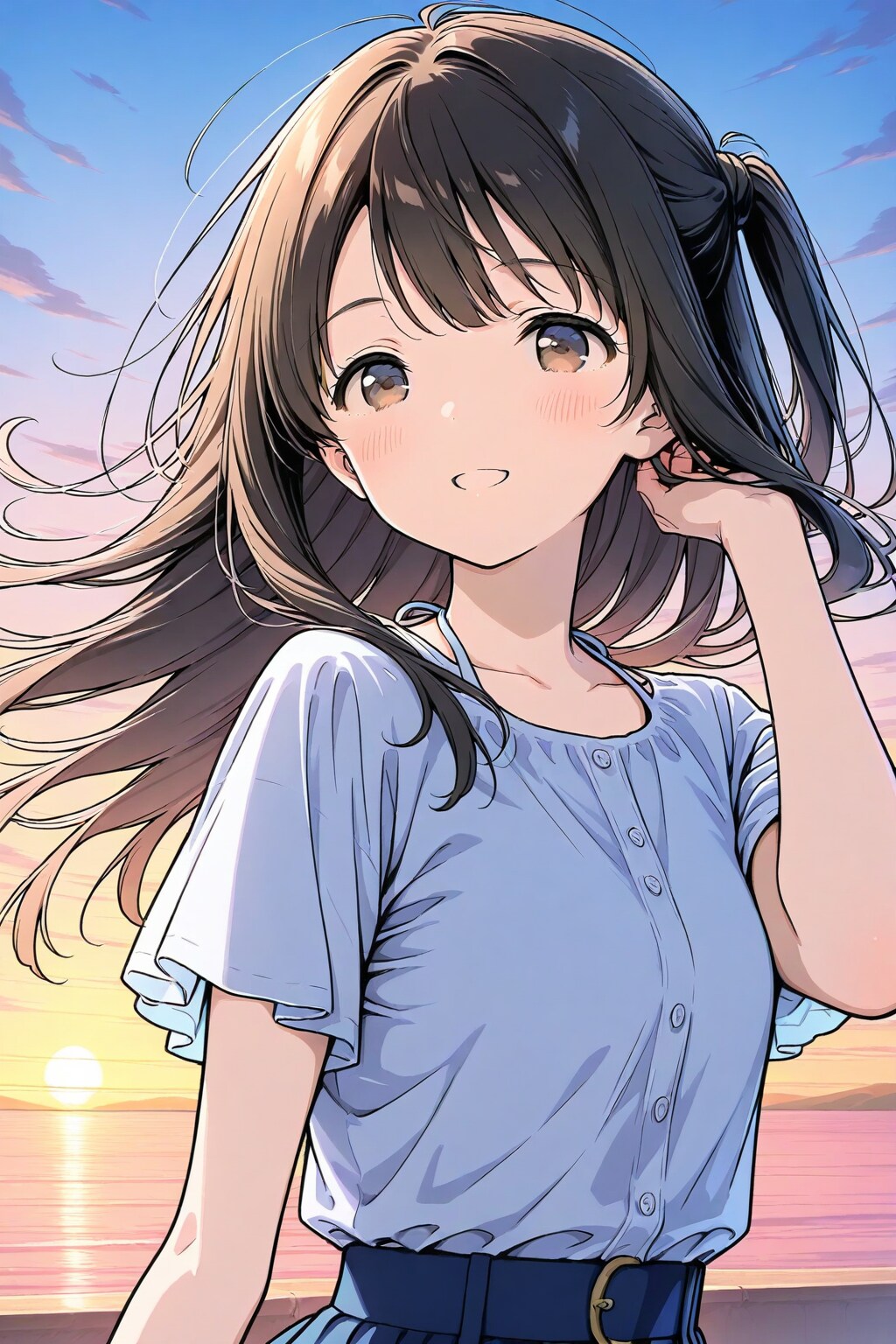 過ぎゆく夏に | の人気AIイラスト・グラビア