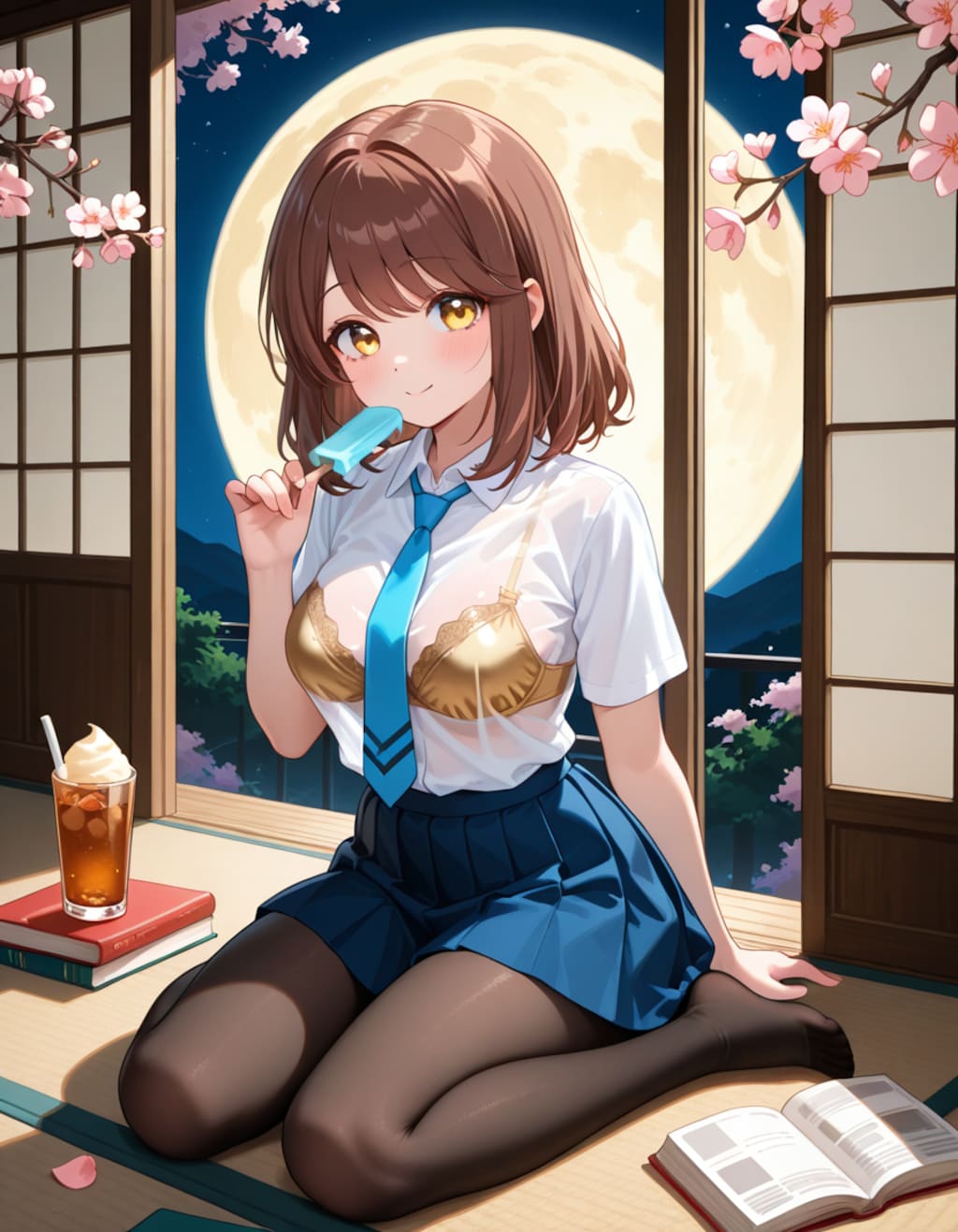 椎名心実さんと桃の花