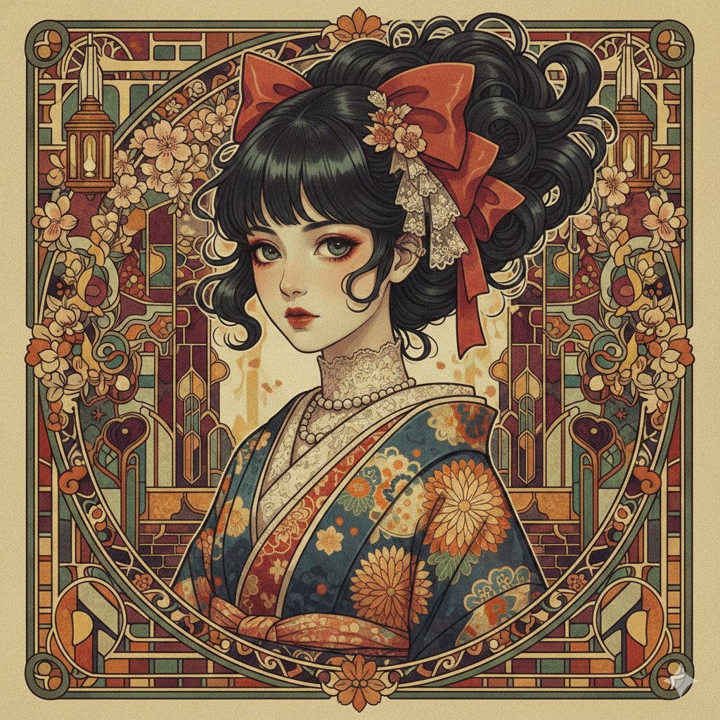 大正浪漫少女