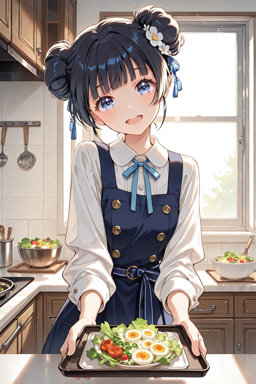 おだんごちゃん🍡✨と朝ごはん🍚✨　7/2