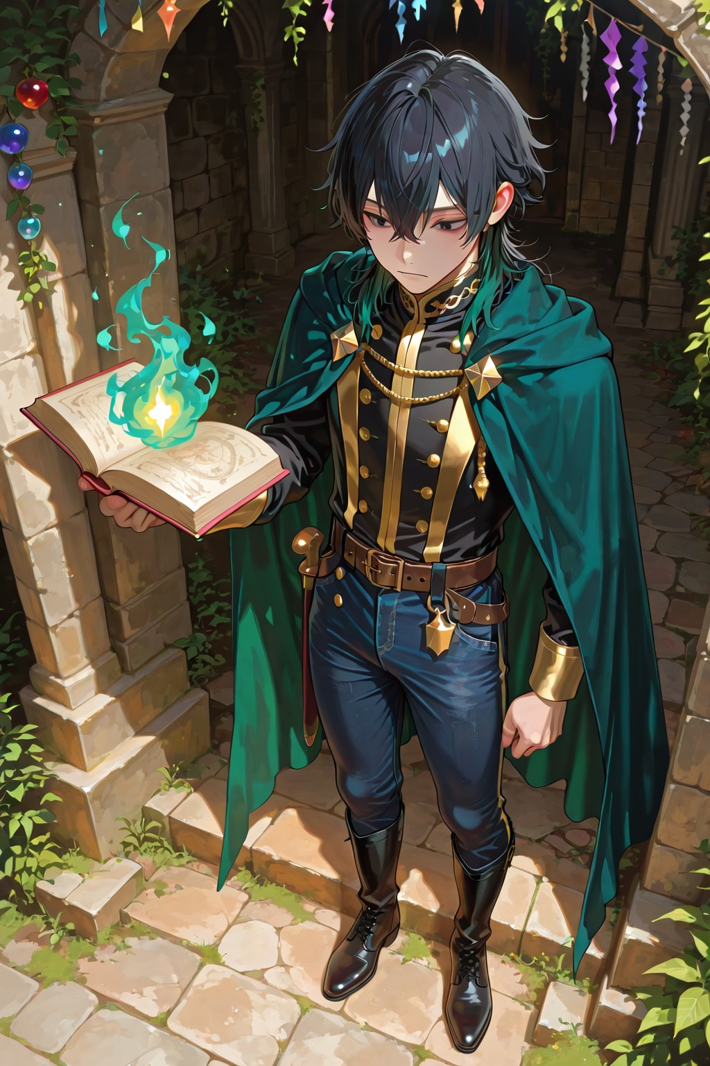 大きな青年男性魔導師26.5.28