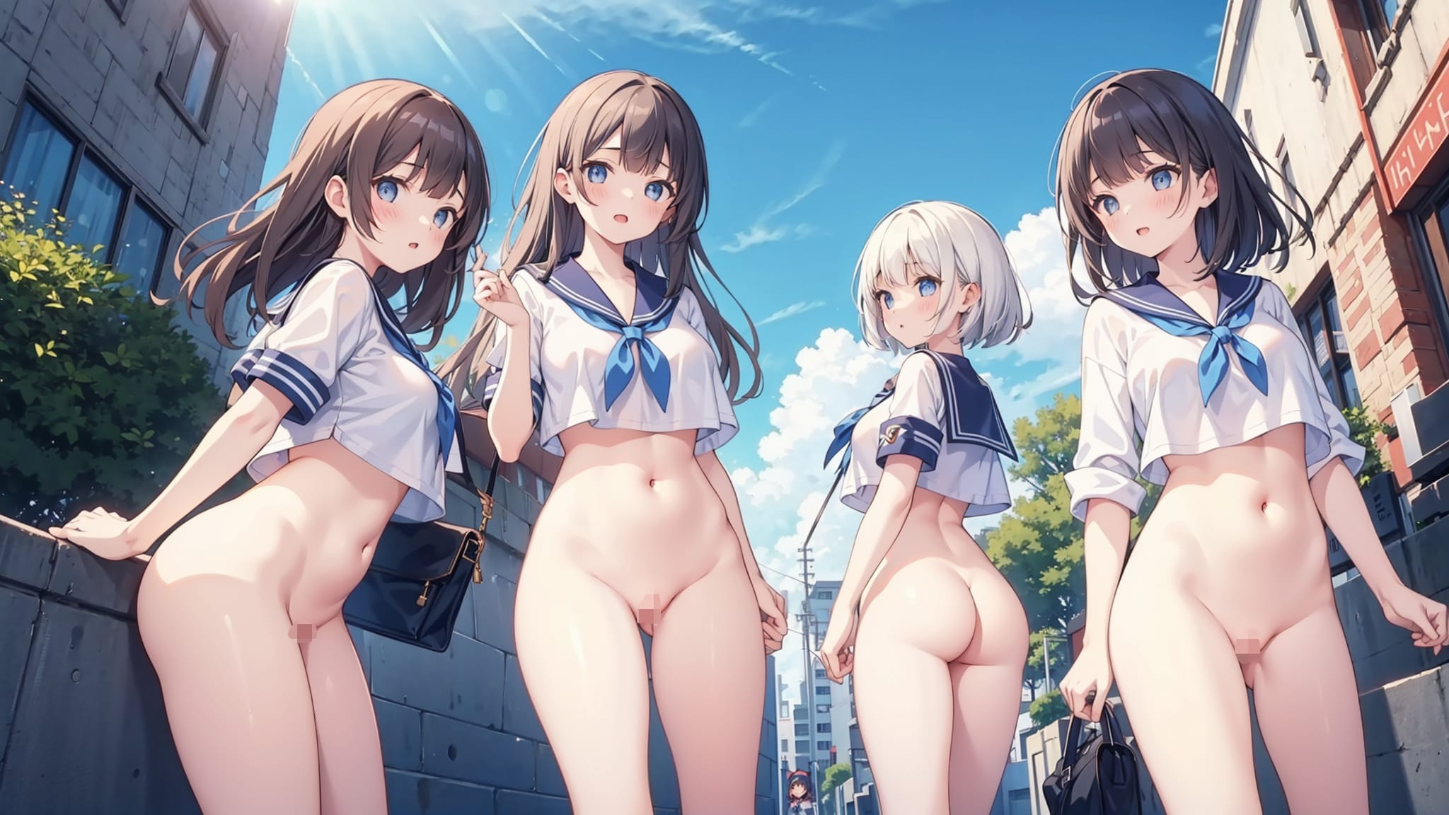 半裸登校