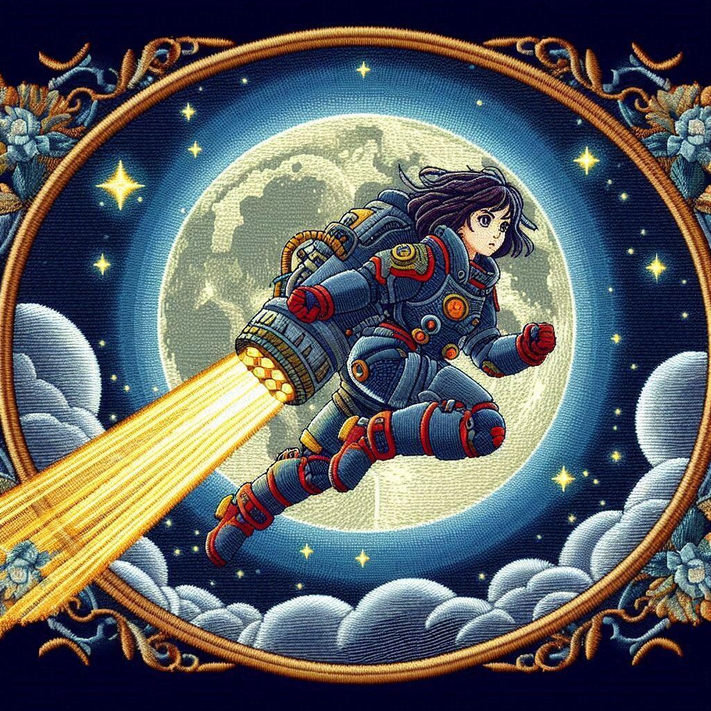 月までも飛べますわよ！