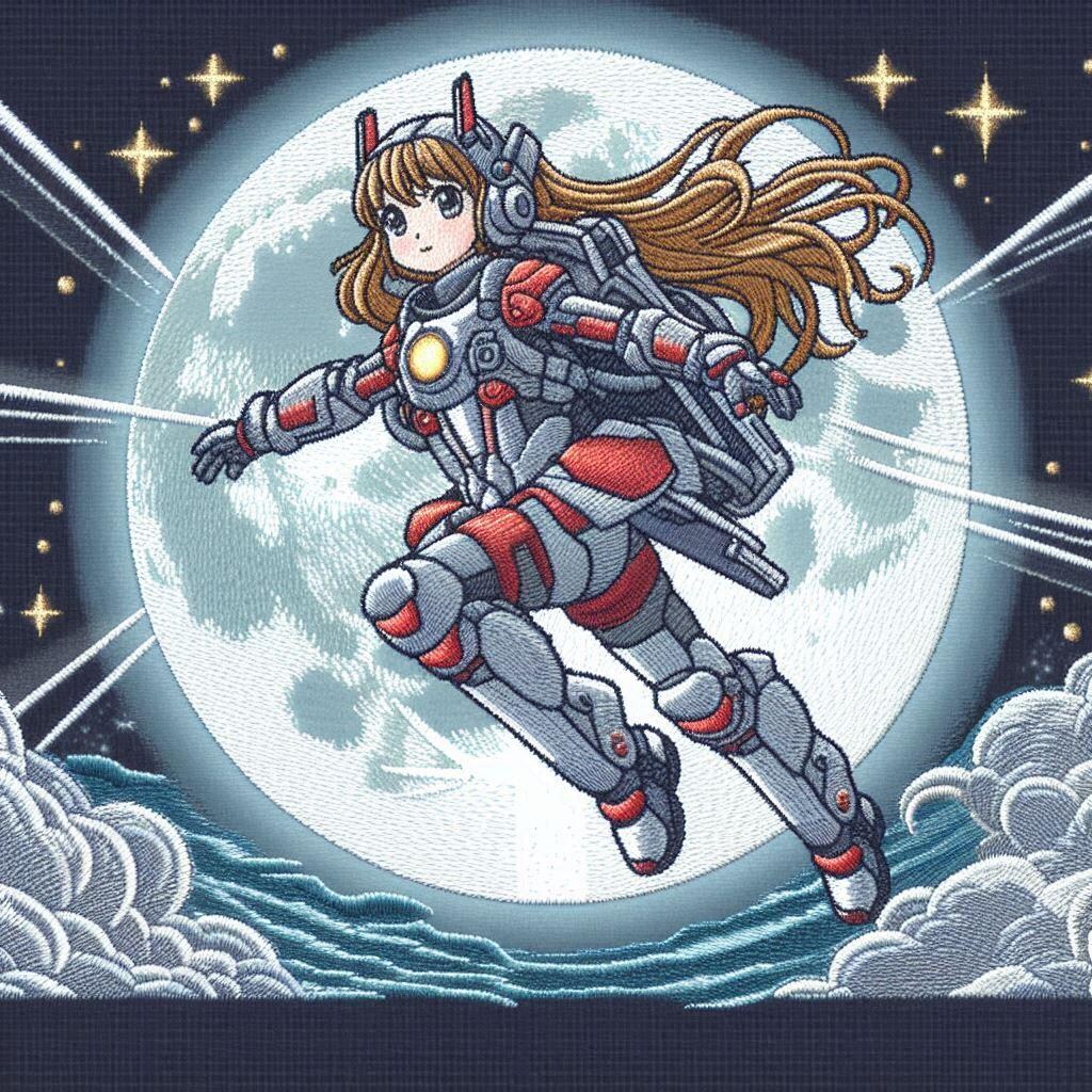 月までも飛べますわよ！