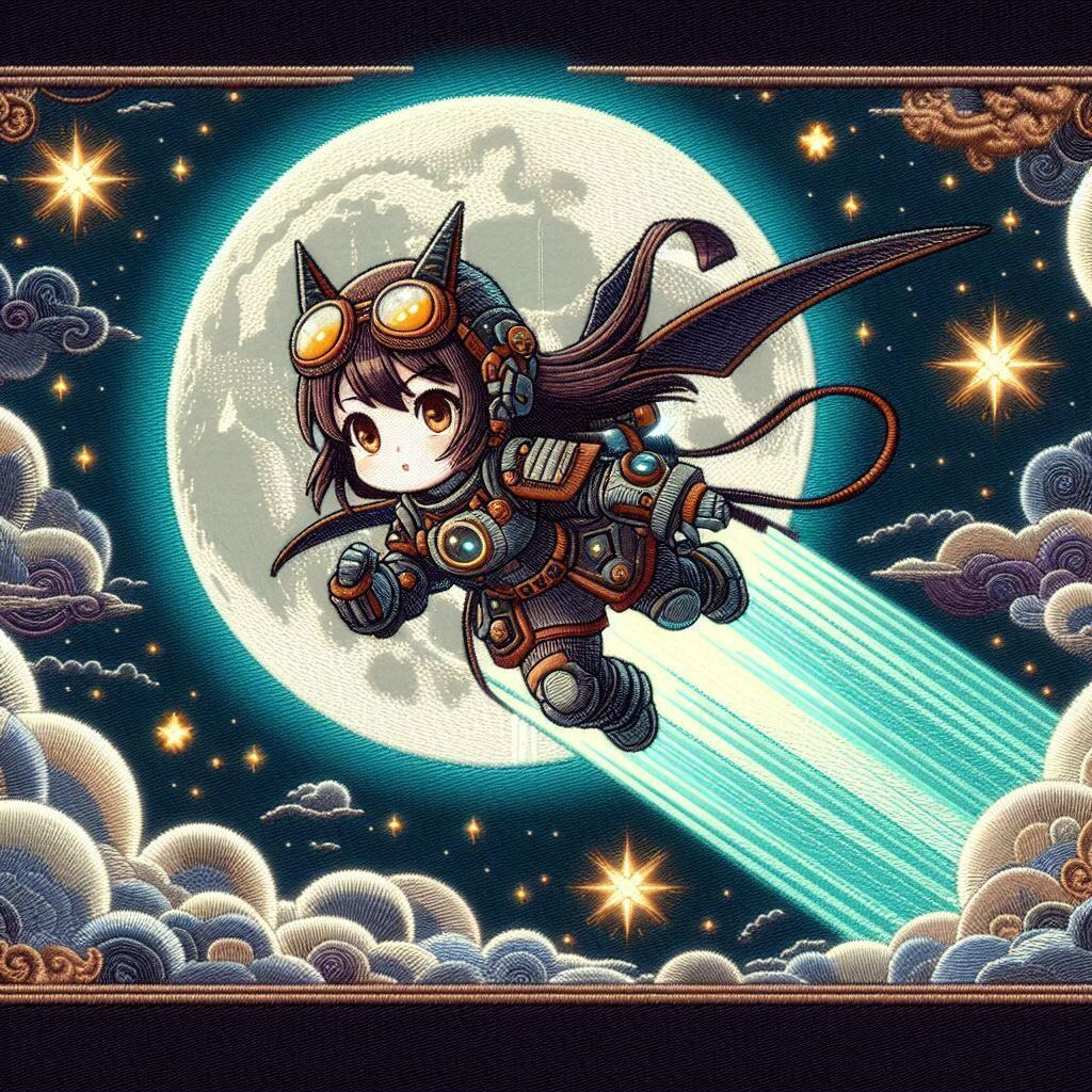 月までも飛べますわよ！