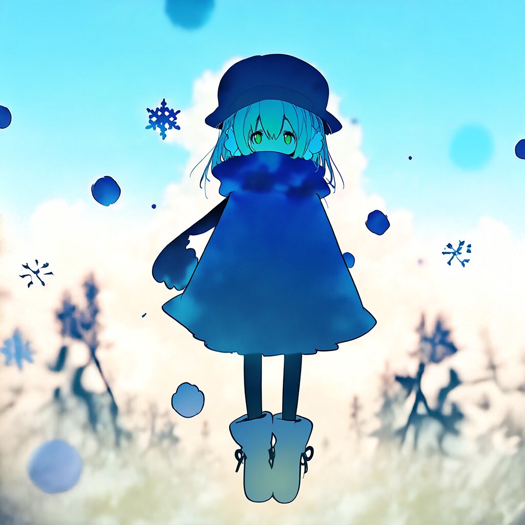 雪の子1 | の人気AIイラスト・グラビア