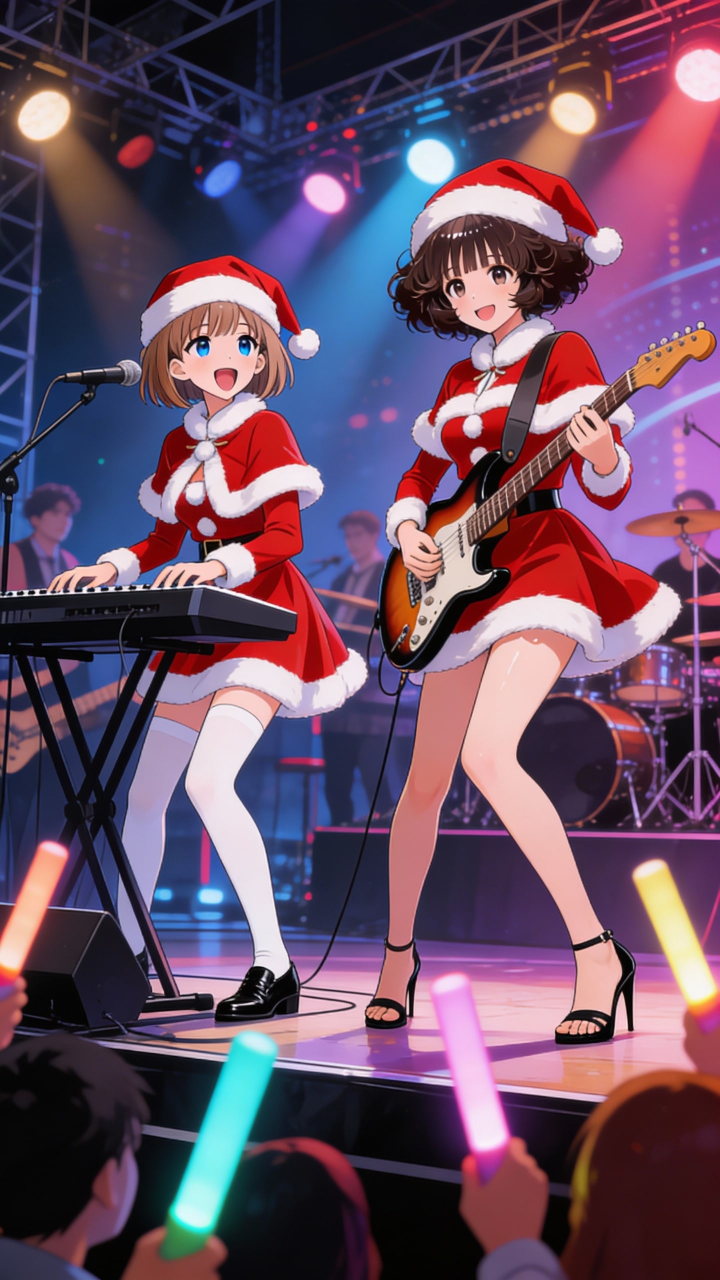 クリスマスライブ🎵 | の人気AIイラスト・グラビア