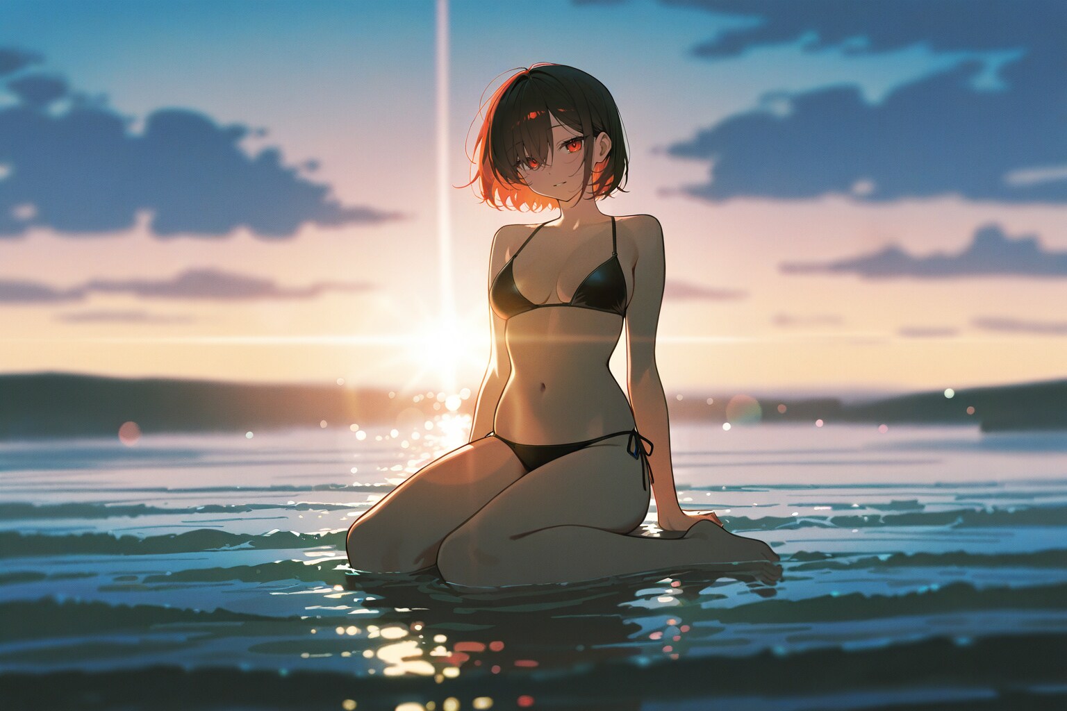 夜明けのグラビア