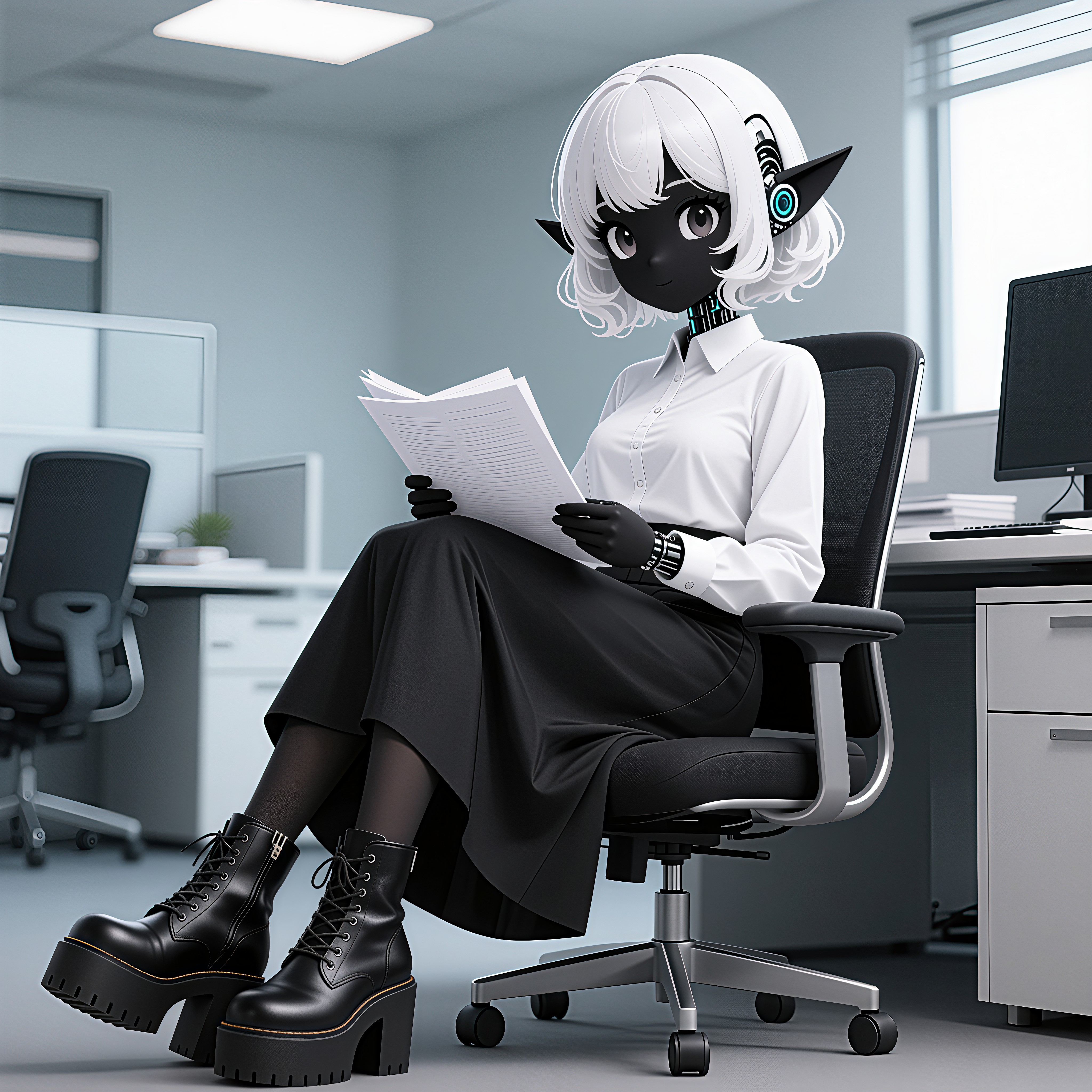 メカ娘4541号 | の人気AIイラスト・グラビア