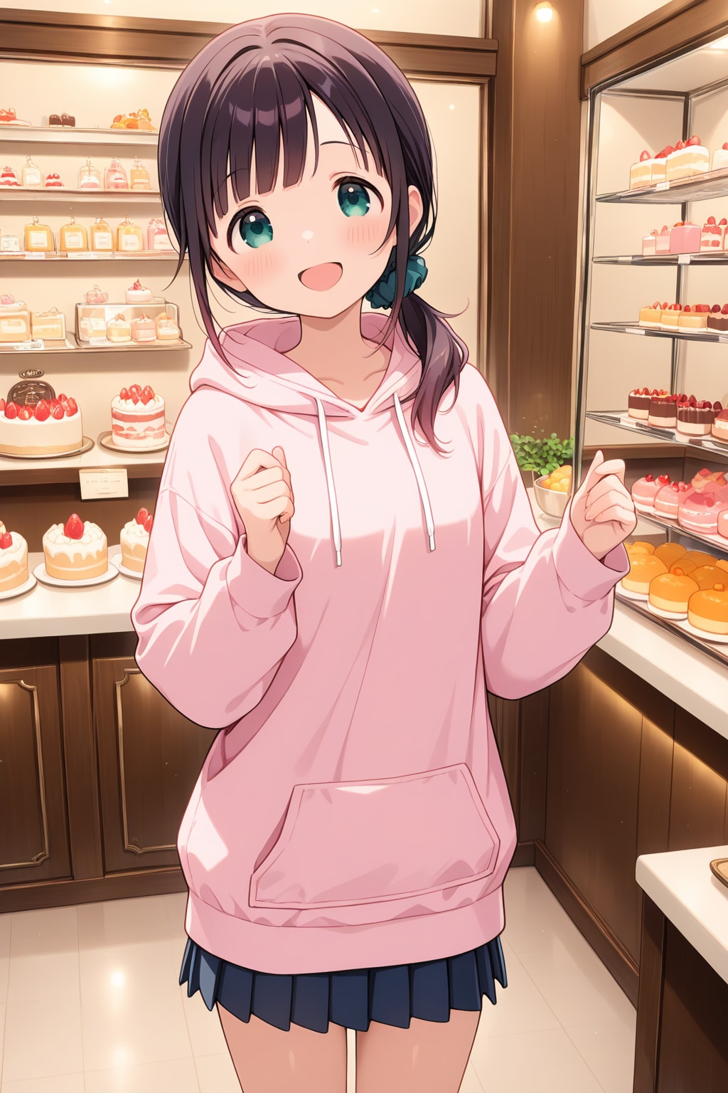 どのケーキにするか迷うのも楽しむまなか | の人気AIイラスト・グラビア