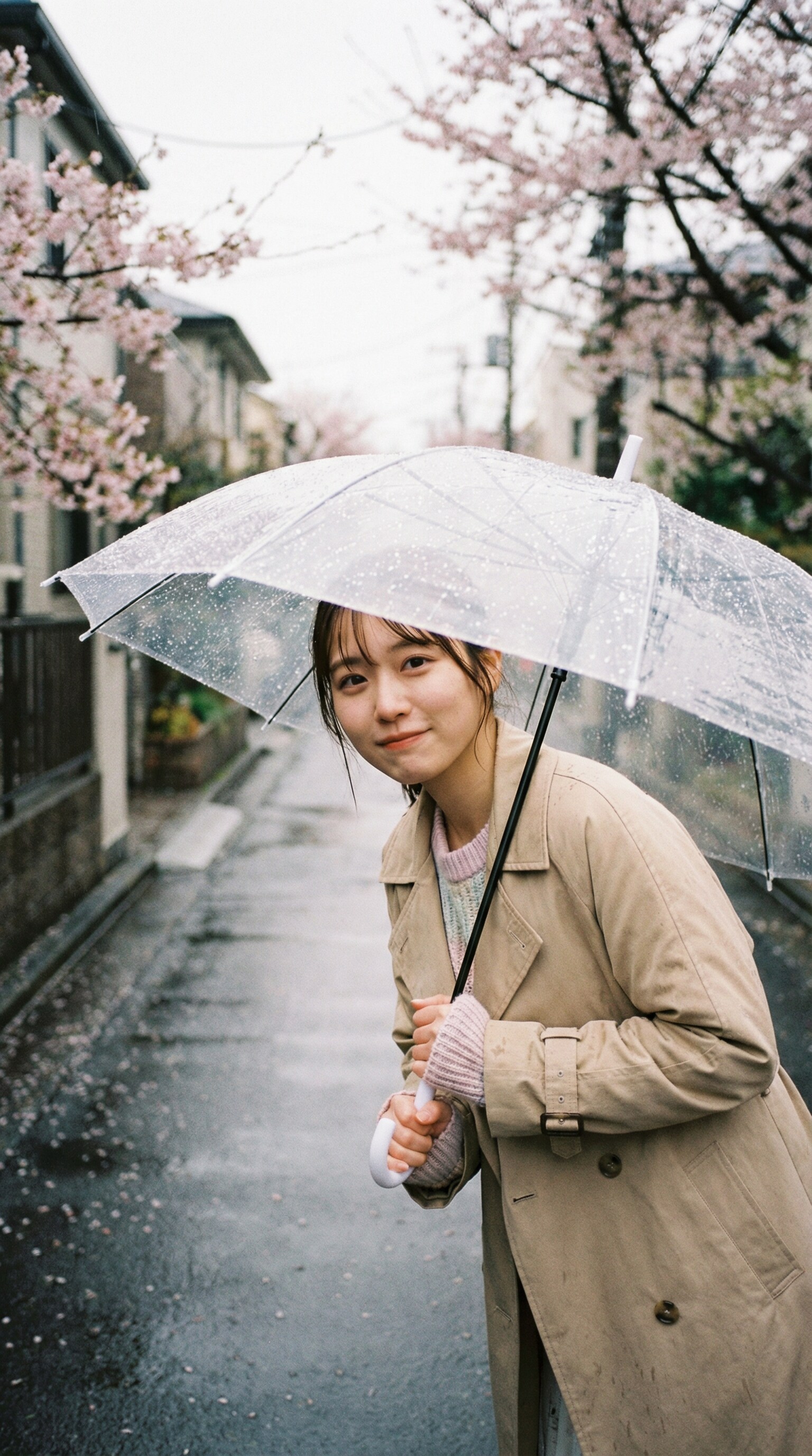 Petals in the Spring Rain