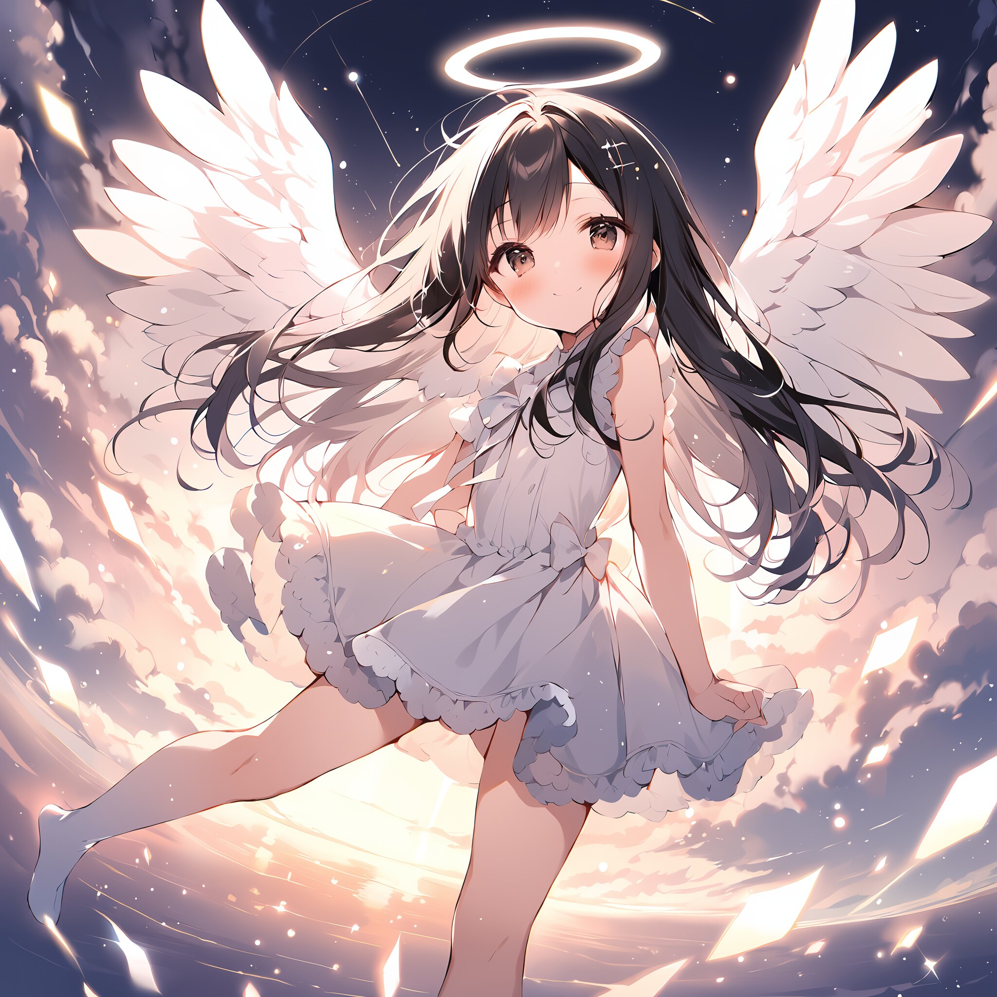 なんだ天使か