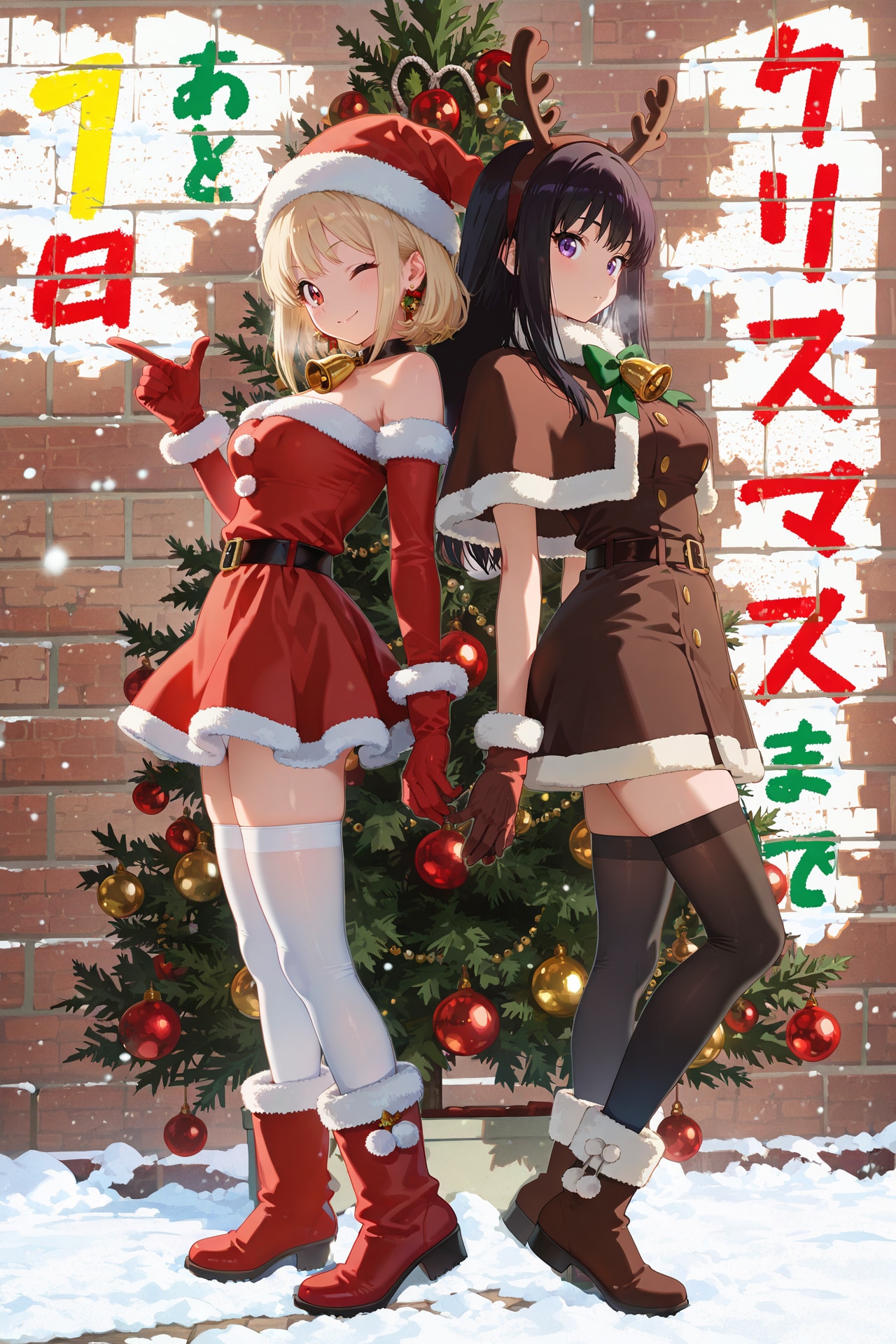 アドベントカレンダー2025『12月24日』 | の人気AIイラスト・グラビア