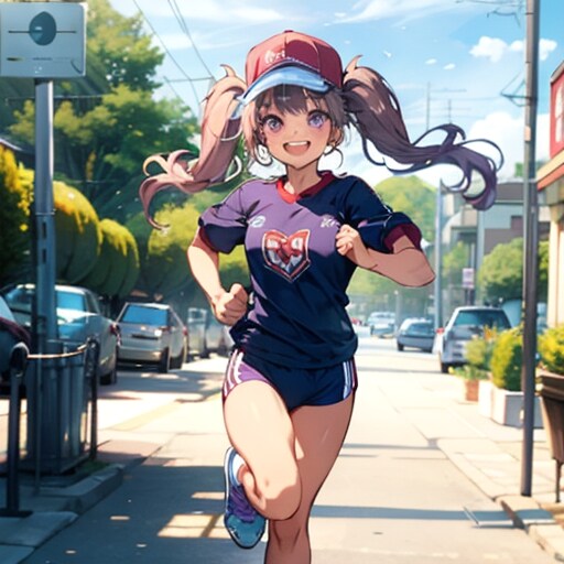 むん　ね、ランニングしてるのー