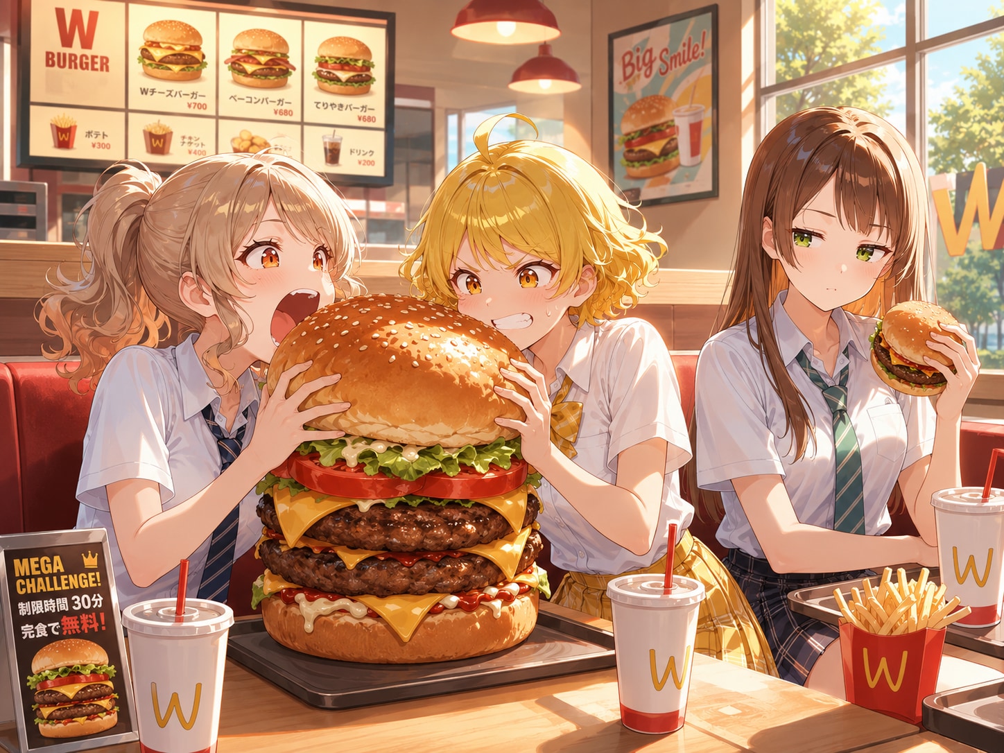 でっけぇバーガー