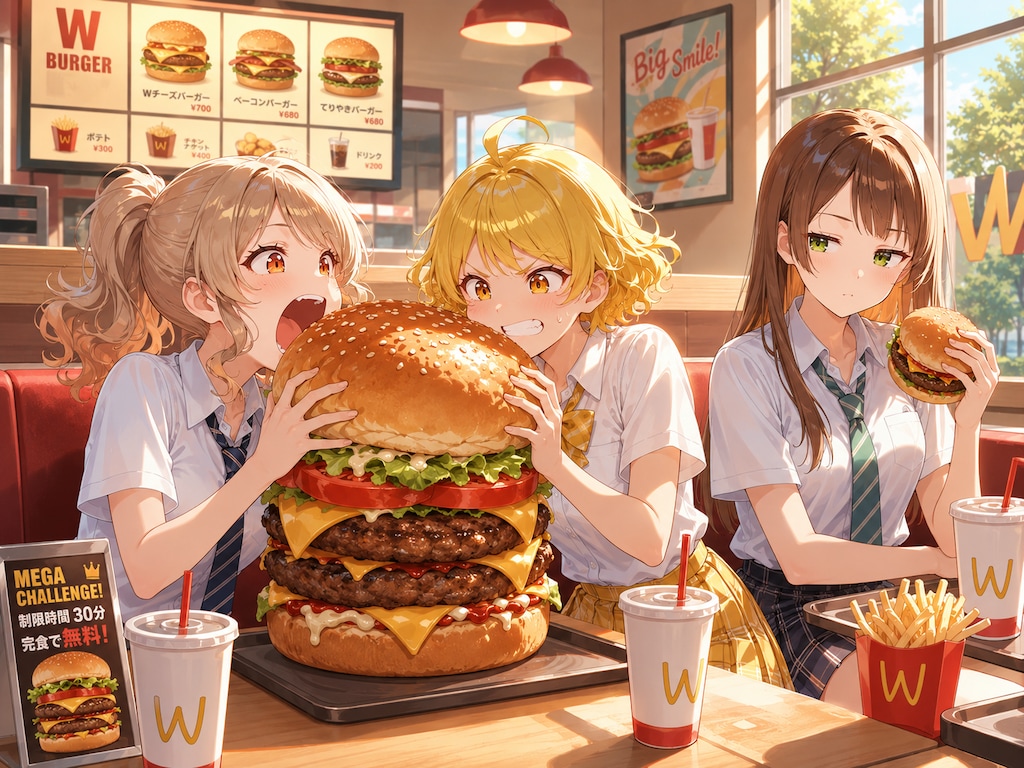 でっけぇバーガー
