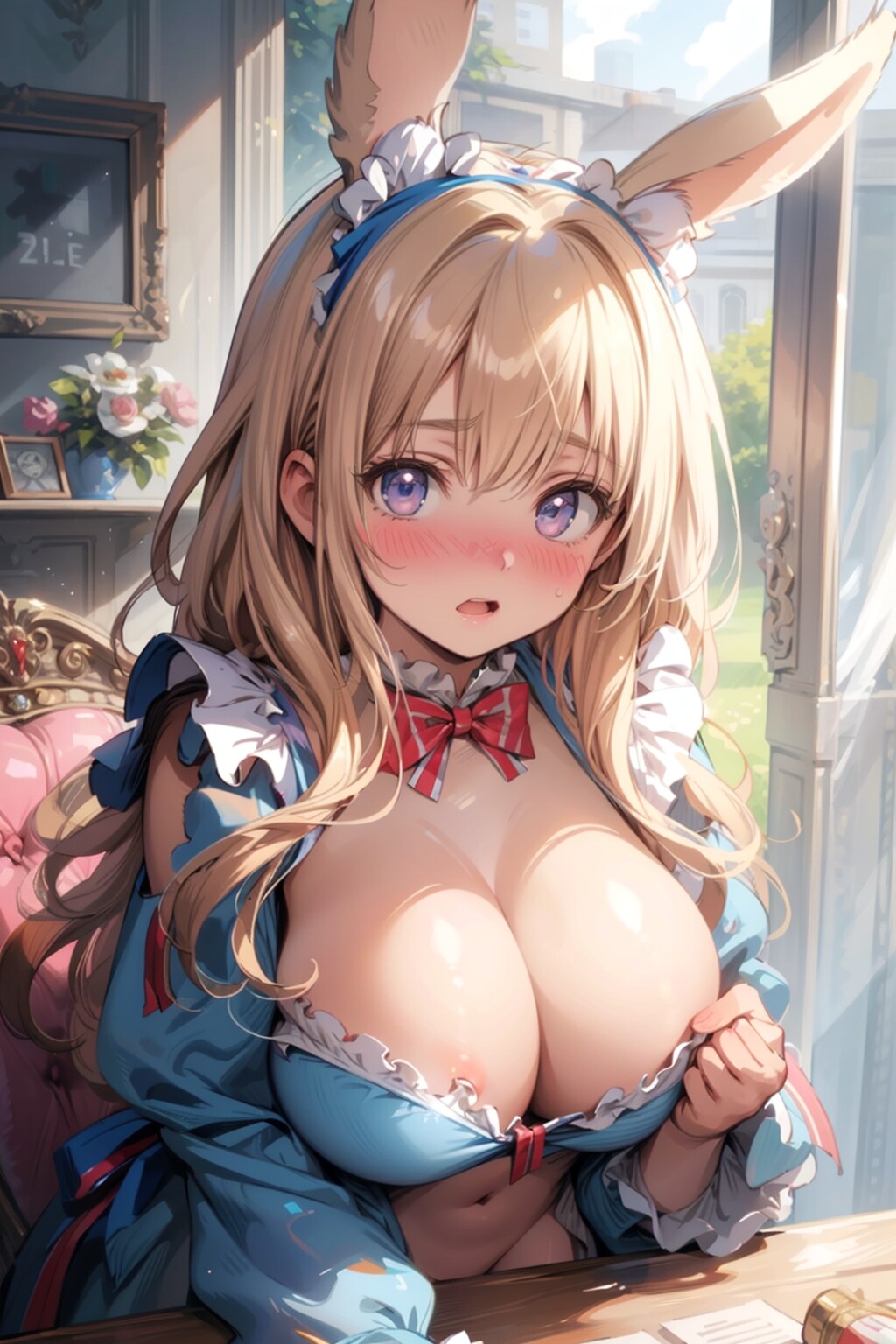 おっぱい見過ぎっ！…そんなに見たいの？