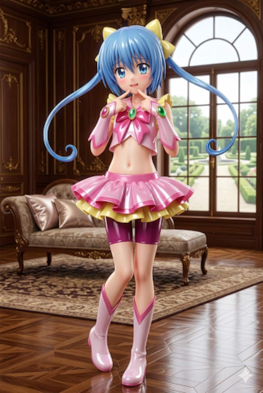 ハヤテのごとく　プリキュア衣装　綾崎ハヤテ