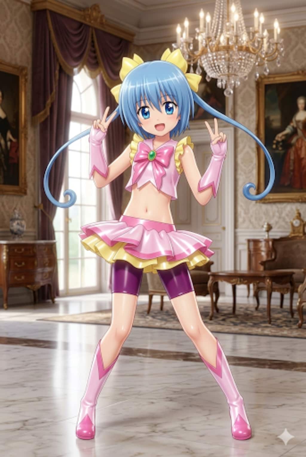 ハヤテのごとく　プリキュア衣装　綾崎ハヤテ