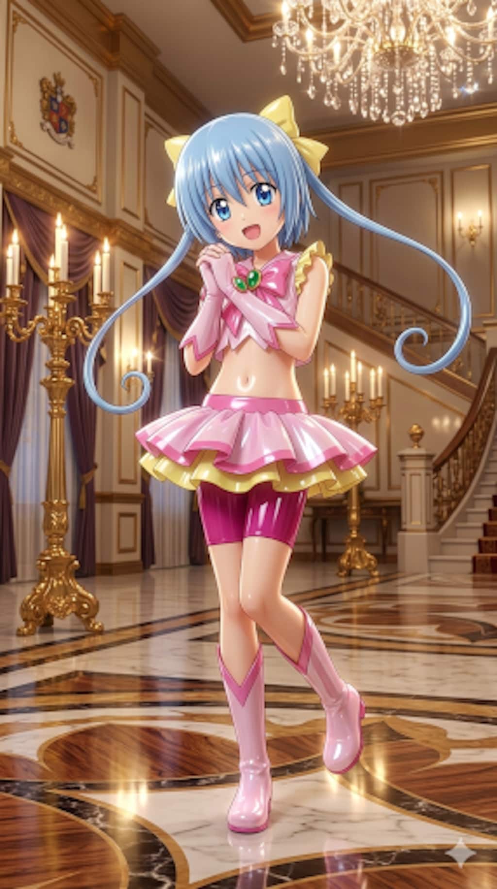 ハヤテのごとく　プリキュア衣装　綾崎ハヤテ