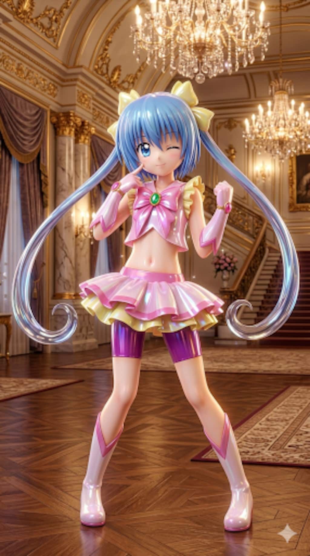 ハヤテのごとく　プリキュア衣装　綾崎ハヤテ