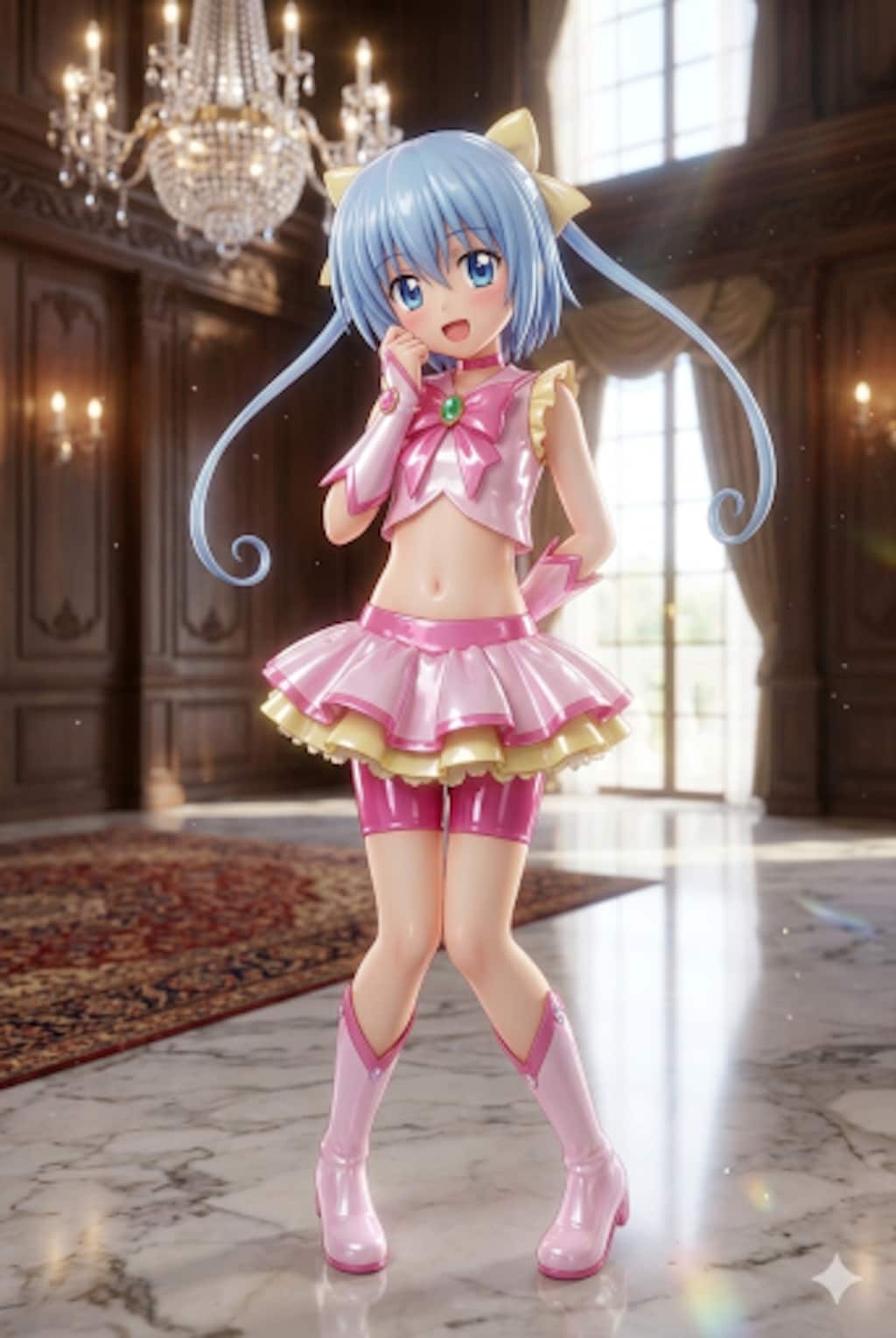 ハヤテのごとく　プリキュア衣装　綾崎ハヤテ