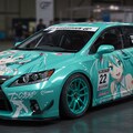 初音ミク痛車LEXUS 4枚目