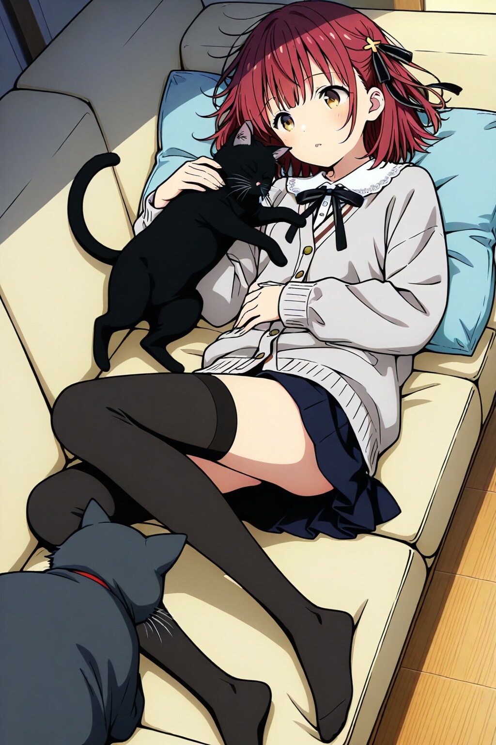 猫さまのいる日常 | の人気AIイラスト・グラビア