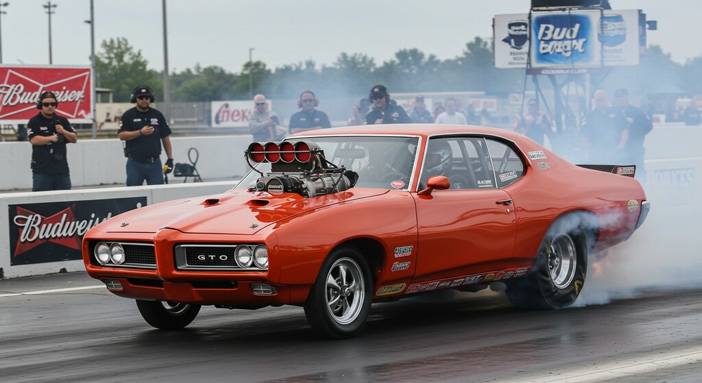 ポンティアックGTOドラッグカー