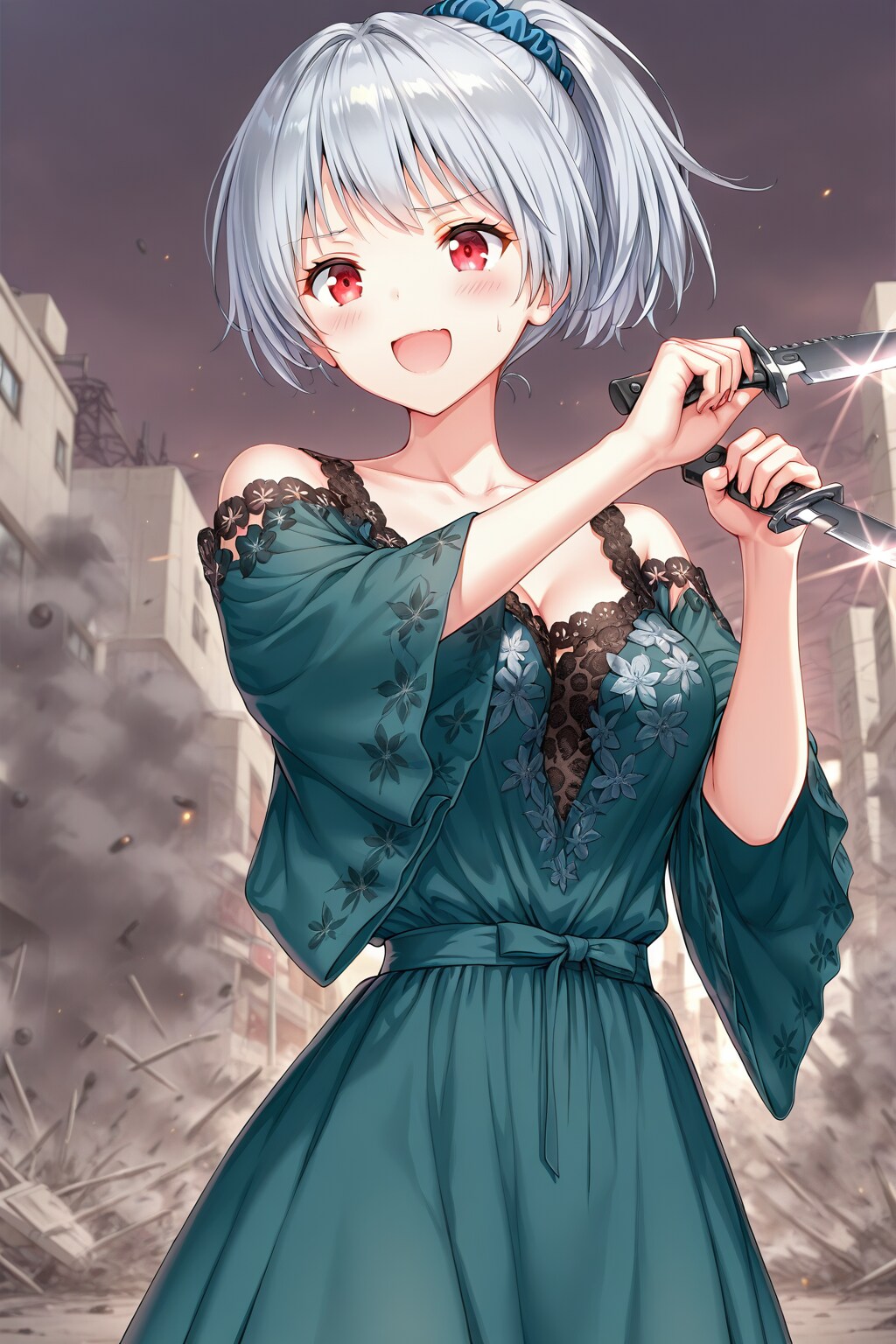 コンバットナイフ術です