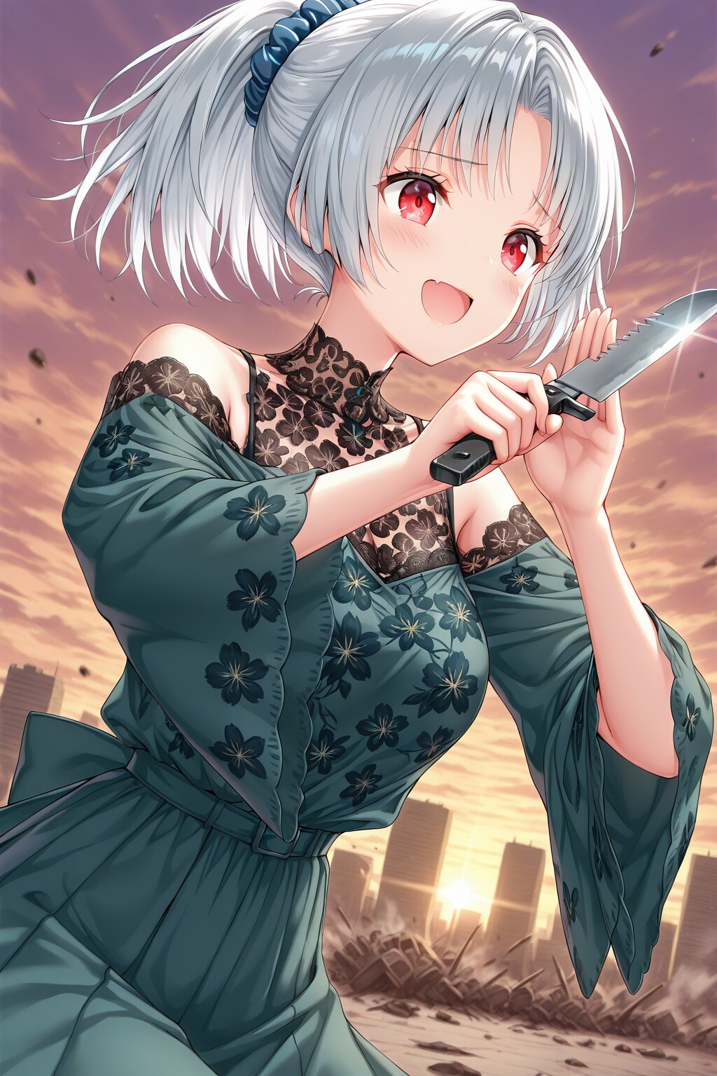 コンバットナイフ術です