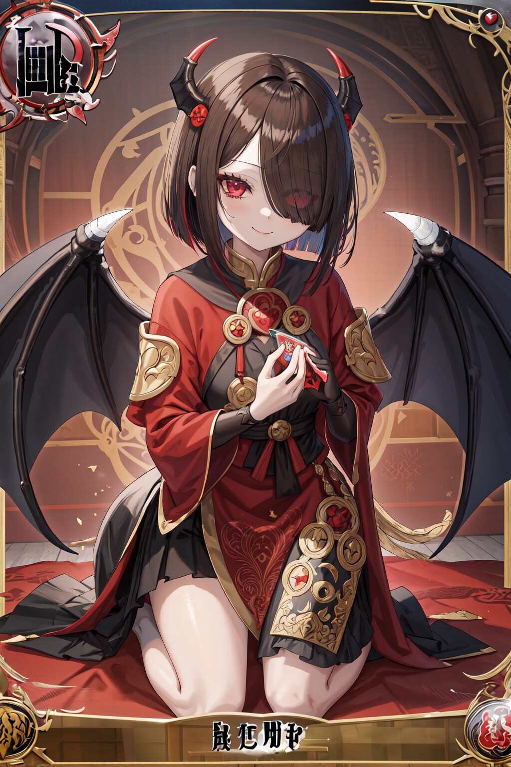 悪魔神官は女の子カード